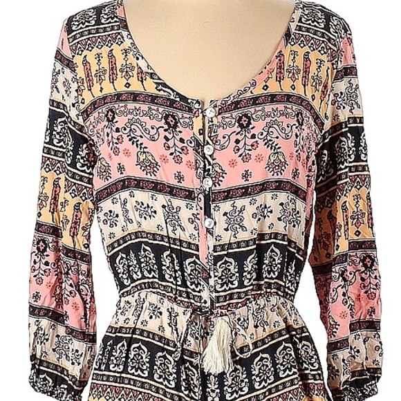 (Host Pick) Beautiful American Rag Cie Romper in Size Small - Picture 3 of 4